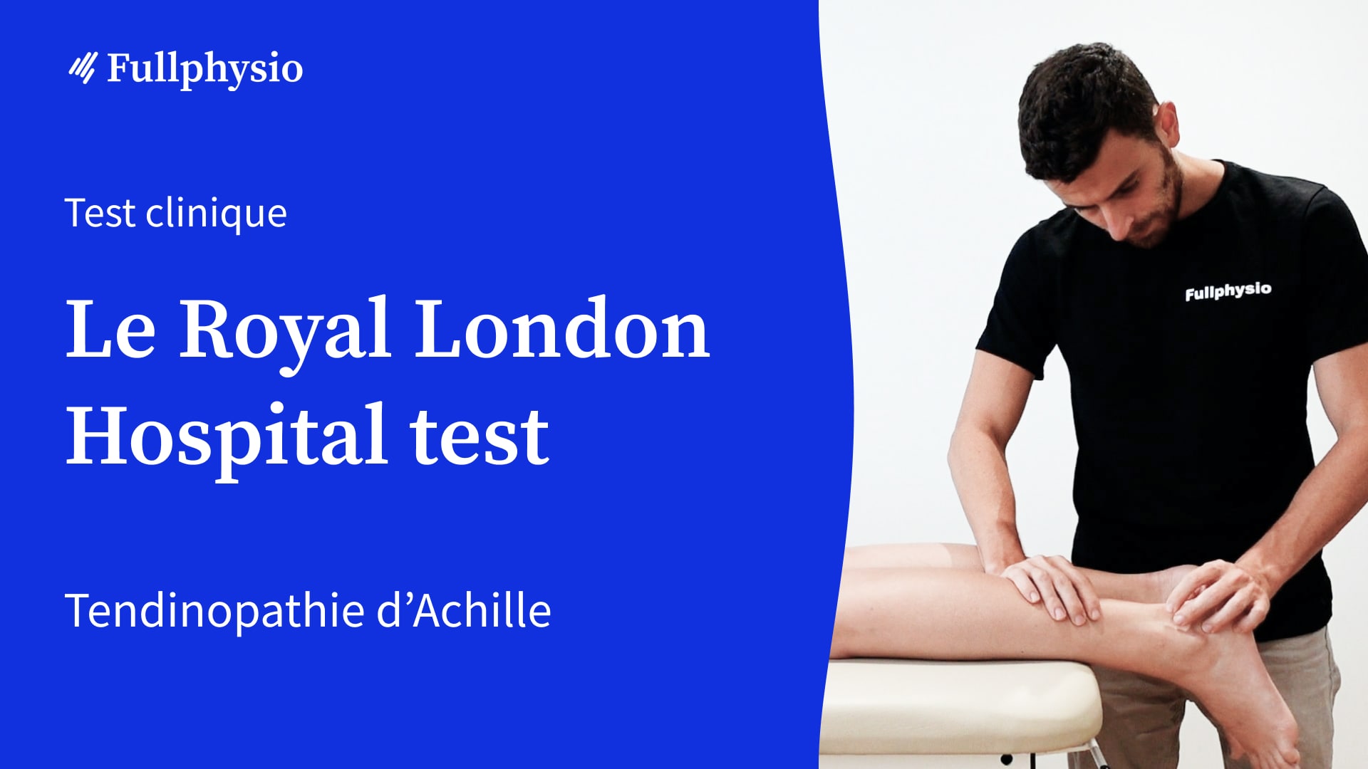 Vidéo de test Le Royal London Hospital Test